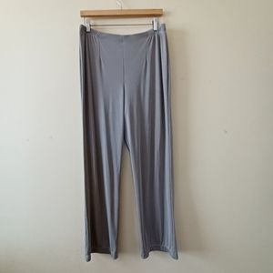 Chico's Lg Easywear Travel Friendly Dressy Classic Neutral Beige Pull On Pants